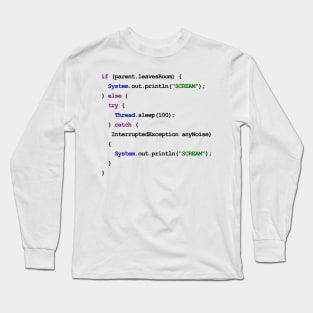 Java Code New Baby Long Sleeve T-Shirt